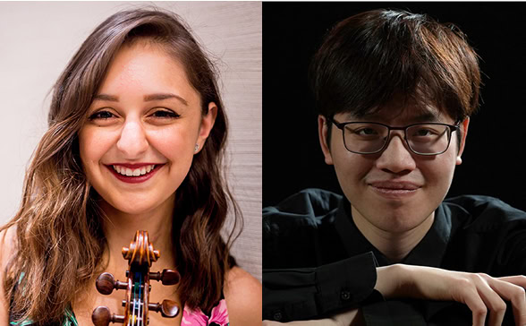 Julia Mirzoev & Félix Hong, violon & piano